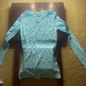 Aqua long sleeve tshirt no boundaries brand womens xs